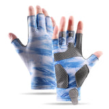 1 Pair of Premium Fishing Gloves Durable Sailboat, Rowing, Paddleboarding, Fingerless for Outdoor Water Sports Enthusiasts