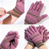 10pcs Heavy-Duty And Multi-Purpose Nylon Gloves Elastic Wrist Closure One-Size-Fits-Most for Outdoor Activities