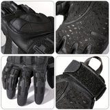 Men's Hard Shell Protective Gloves Touch Screen Tactical Gloves Suitable for Outdoor Sports Climbing Hiking