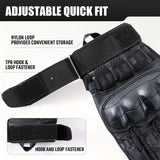 Men's Hard Shell Protective Gloves Touch Screen Tactical Gloves Suitable for Outdoor Sports Climbing Hiking