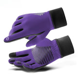 Winter Warm Gloves (Touch Screen Support) Anti-slip and Velvet, Suitable for Running, Cycling and Hiking