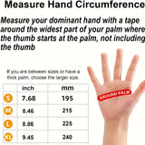 1 Pair Premium Cowhide Leather Gloves, Comfortable Daily Multipurpose Excellent Gloves. Full-Finger Outdoor Gloves