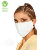 Organic Cotton Face Mask White
