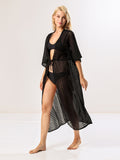 Moss Rose Lace Duster Cover Up