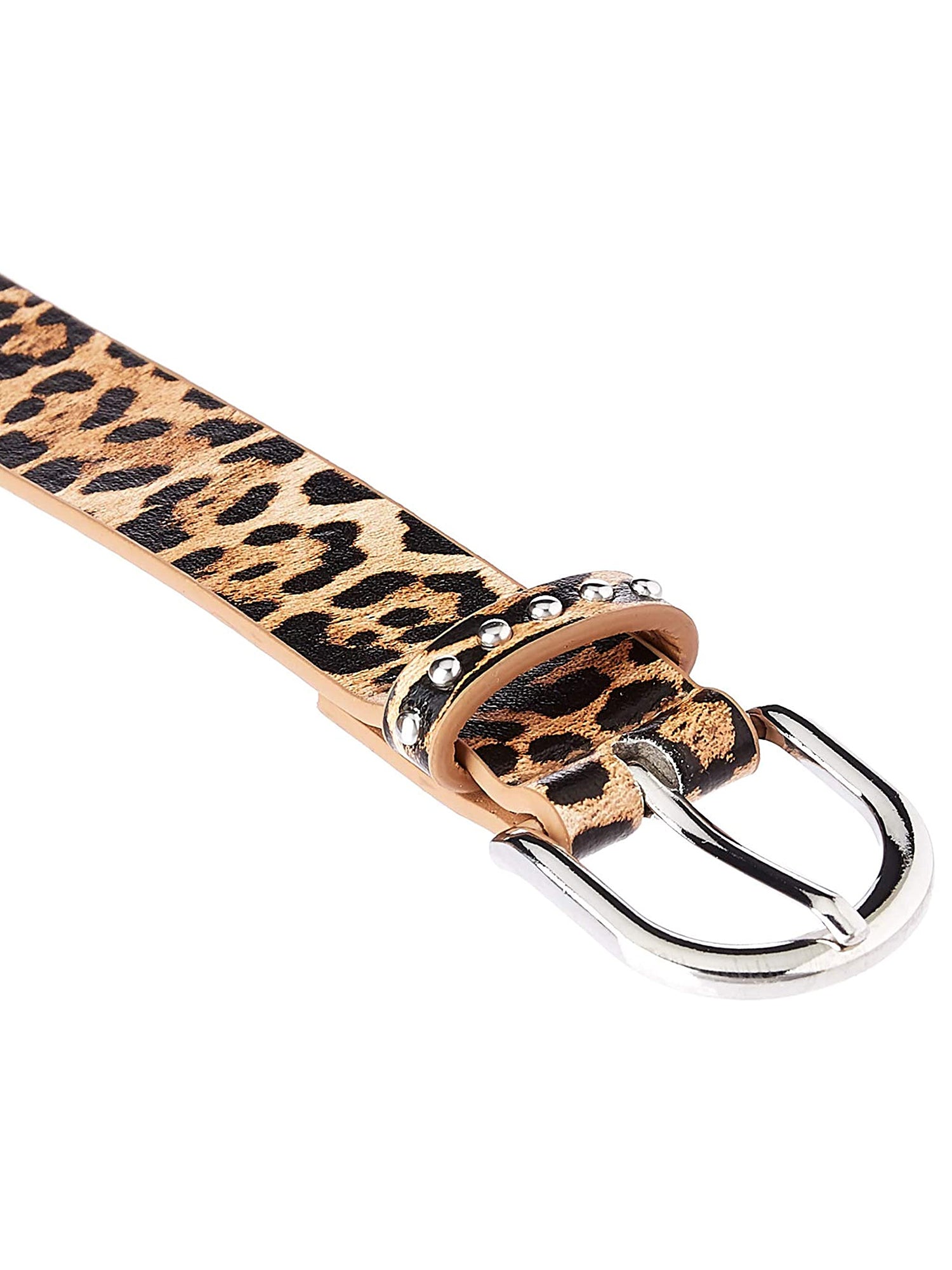 Moss Rose Leopard Belt With Airpods Case