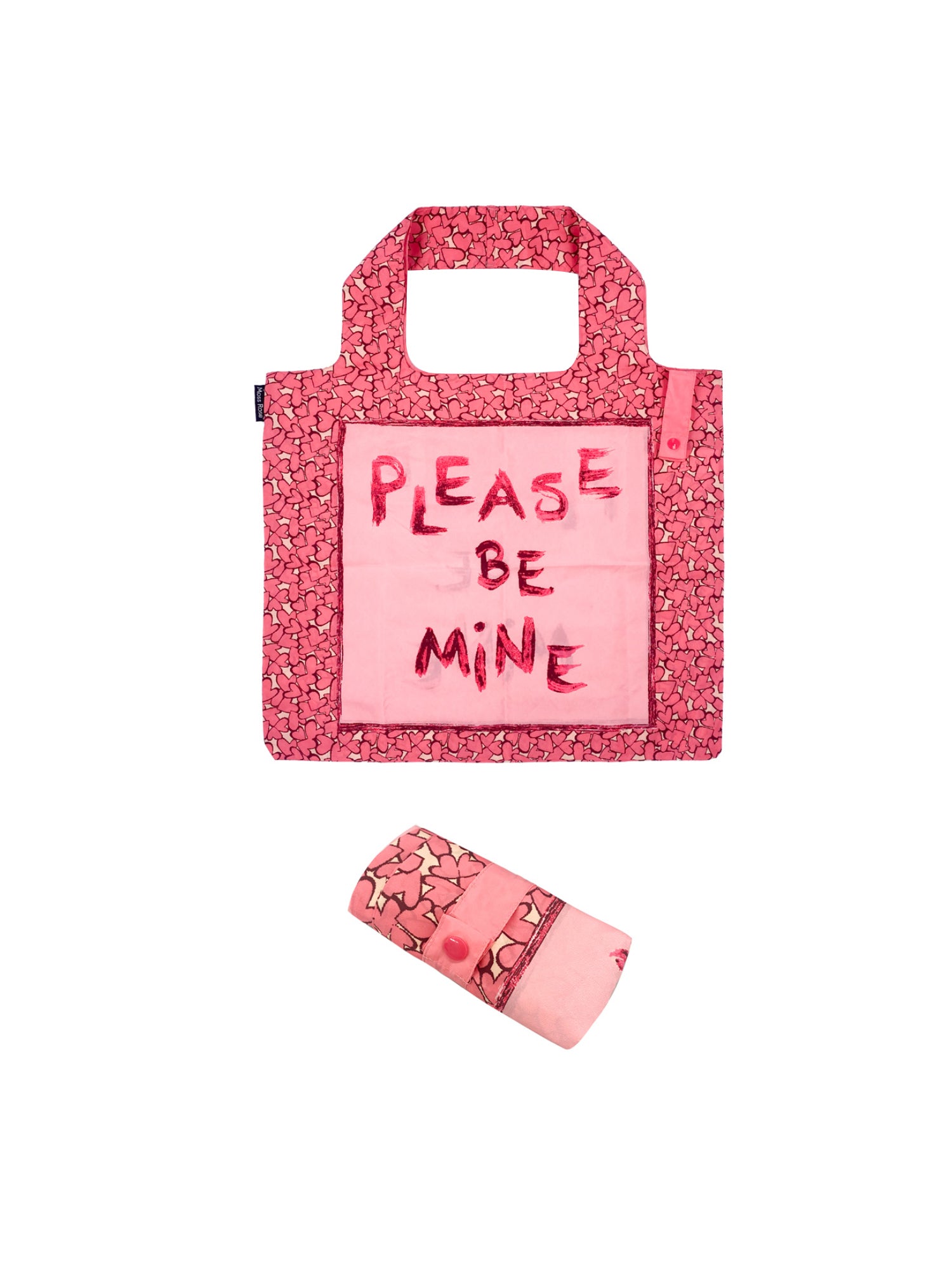 Moss Rose Recycled Poly Bag Please Be Mine