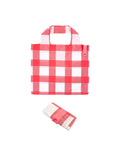 Moss Rose Recycled Poly Bag Pink Plaid