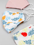 Moss Rose Summer Print Mask