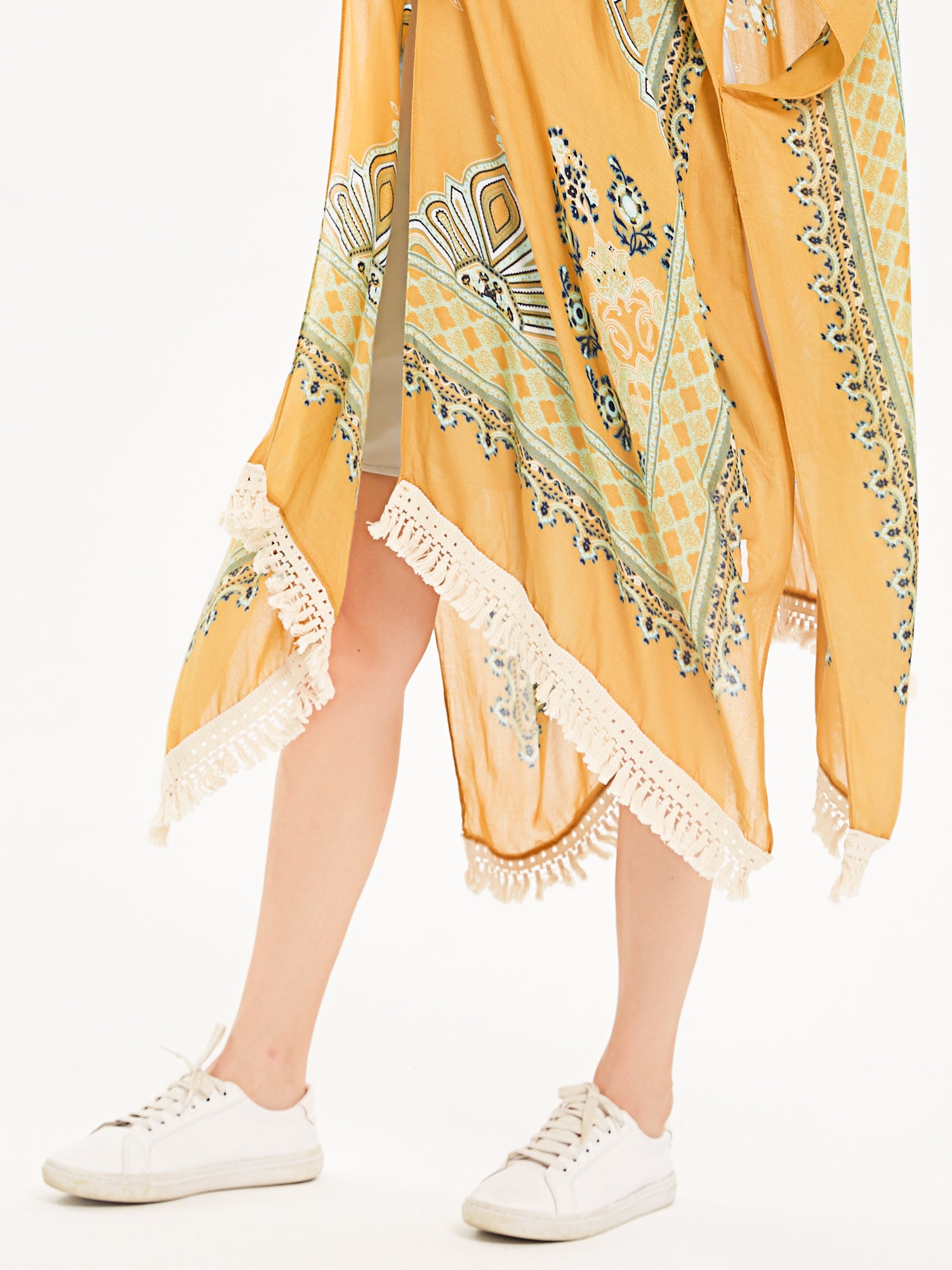 Gisele Mustard Kimono