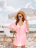 Moss Rose Swimsuit Cover Ups for Women Chiffon Sheer Bikini Coverups Bathing Suit Beach Dress