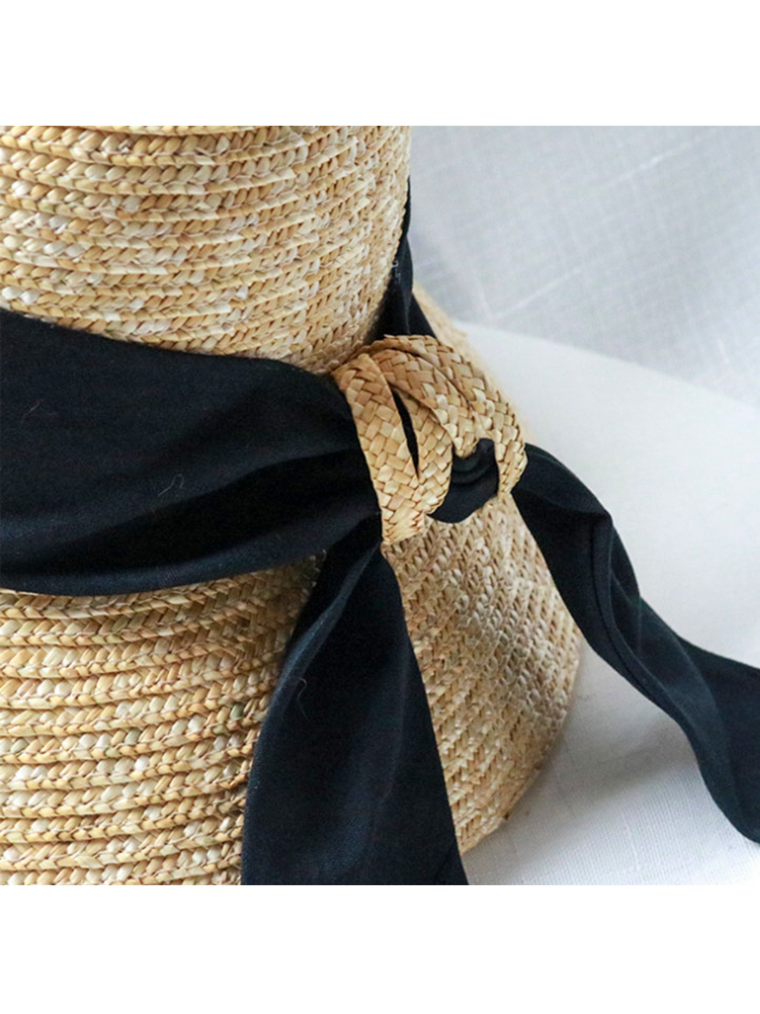 Moss Rose Sunny Weekend Straw Hat 