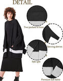 Women's Batwing Sleeves Oversized Sweater Coat