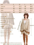 Women's Batwing Sleeves Oversized Sweater Coat