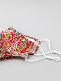 Moss Rose Paisley Print Mask