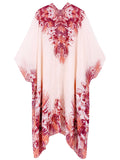 Botanical Pink Kimono - Shopmossrose