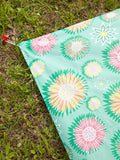 Moss Rose Picnic Blanket Garden
