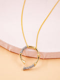 Moss Rose Bamboo Necklace