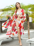 Women‘s Swimsuit Kimono Beach Cover Up