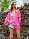 Tie Front Boho Swimsuit Cover Up