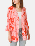 Pink Flora Duster