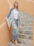 Bohemian Lace Maxi Kimono - Shopmossrose